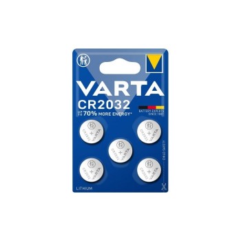Varta CR2032 (6032) monetinės ličio baterijos 5 vnt.